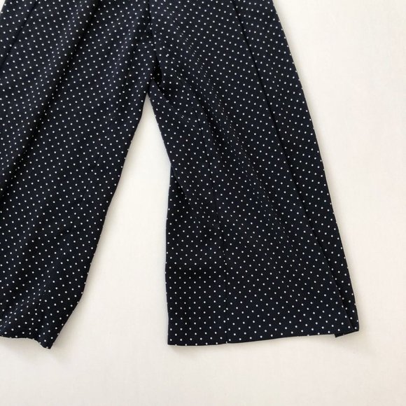 Carolina Belle Romper Women's 2 Blue Polka Dot Toe Front Spaghetti Strap Size 2 - Picture 2 of 16